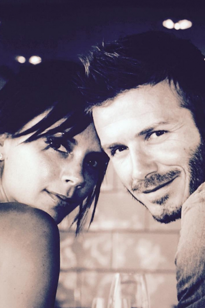 David y Victoria Beckham, una pareja que enamora