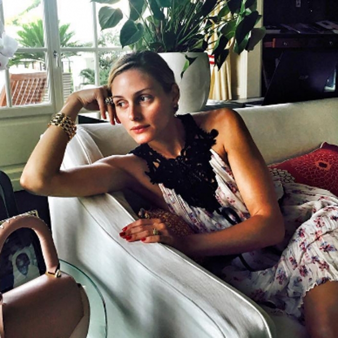 Olivia Palermo, divina y sin maquillaje
