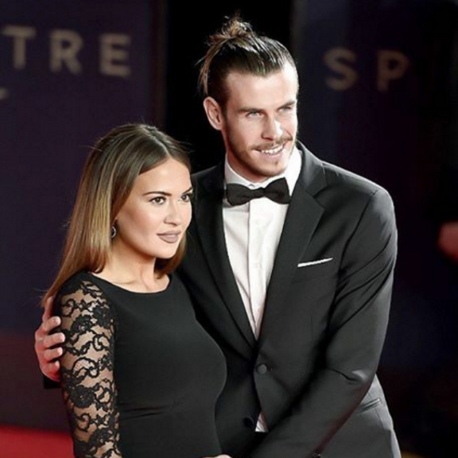 Famosos prometidos en 2016: Gareth Bale y Emma Rhys Jones