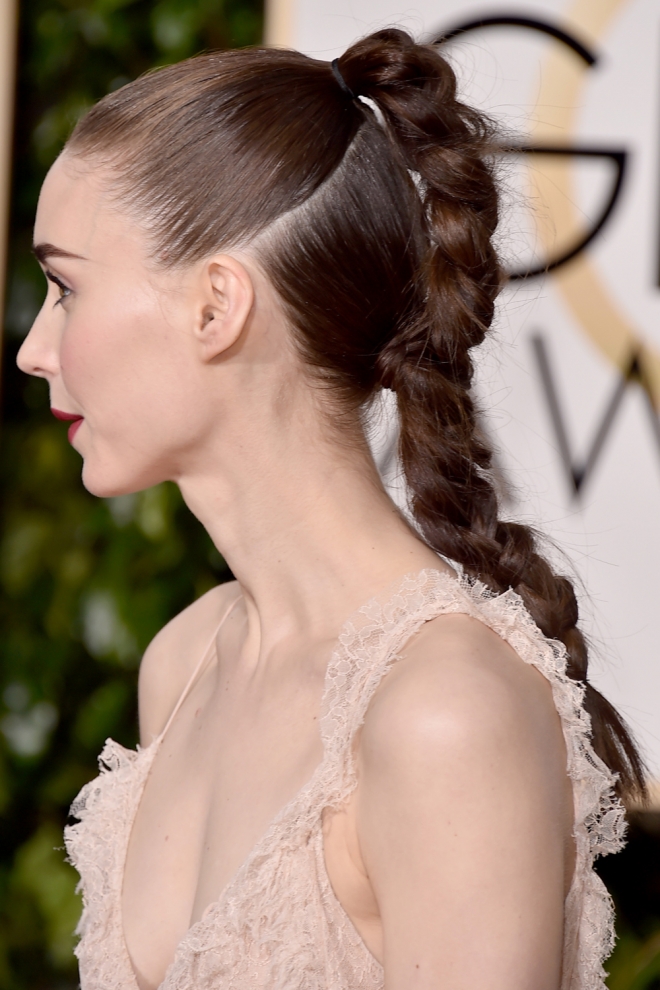 Peinados de Star Wars de famosas: Rooney Mara