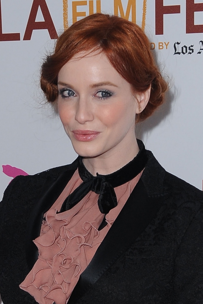 Peinados de Star Wars de famosas: Christina Hendrick