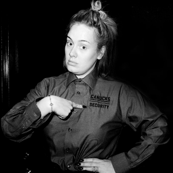 Adele también se muestra sin maquillar