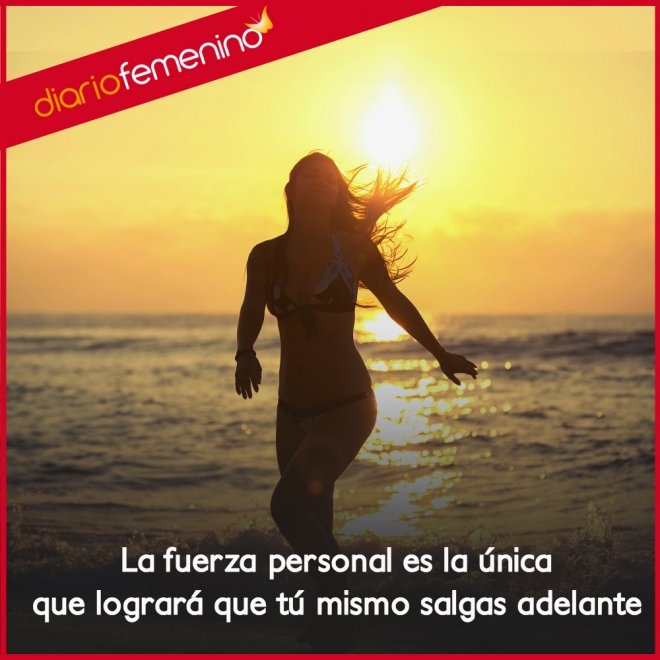 Frases de superación: tu fuerza personal, la más importante