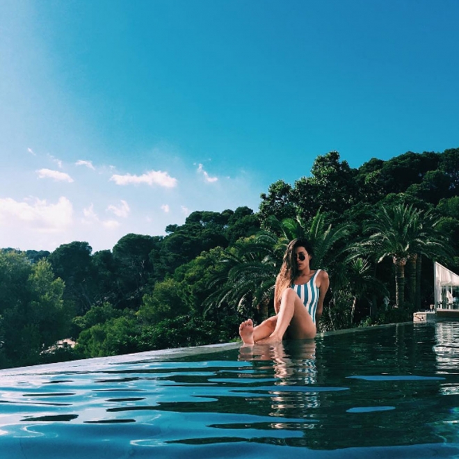 Dulceida de vacaciones en Menorca