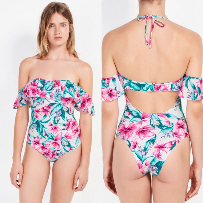 Bañador floral