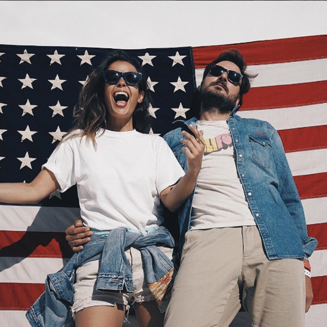 Look festivalero: Collage Vintage muy denim