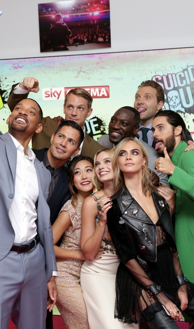 Suicide Squad: el reparto al completo en Londres