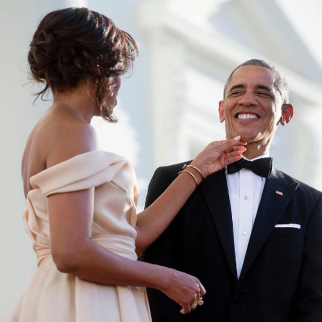 Frases de amor de famosos: Michelle a Barak Obama