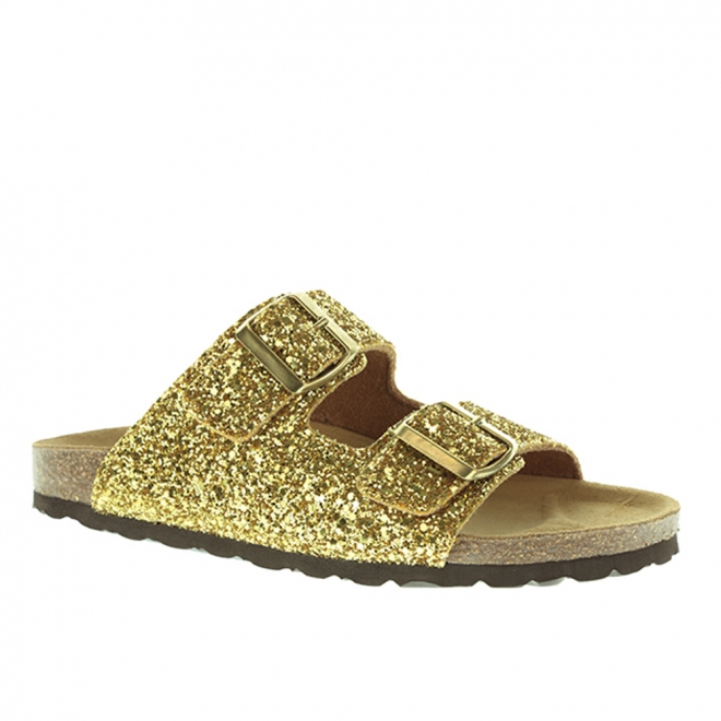 7 'Ugly Shoes' con estilo: Glitter dorado