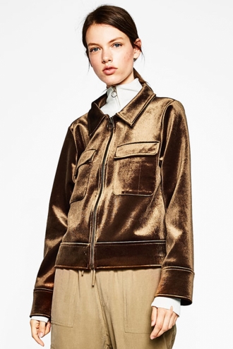 Velvet: Cazadora con bolsillos