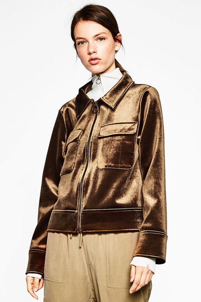 Velvet: Cazadora con bolsillos