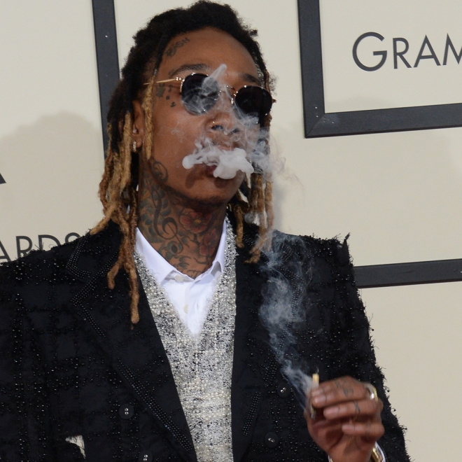 Famosos que fuman: Wiz Khalifa