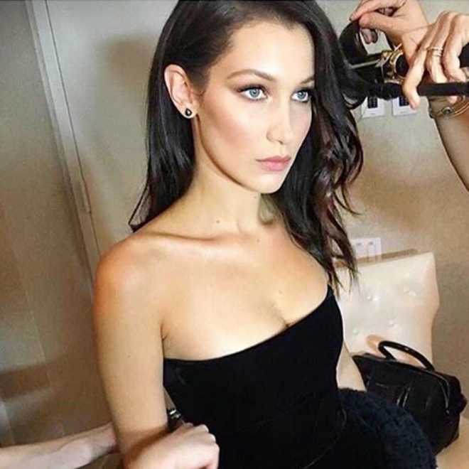 Cortes de pelo midi: el look de Bella Hadid