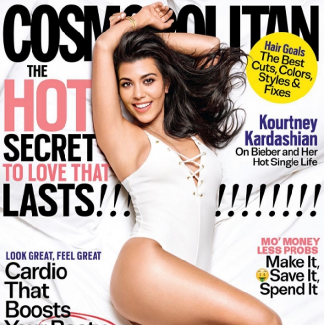 Portadas Kardashian: Kourtney, protagonista de Cosmopolitan
