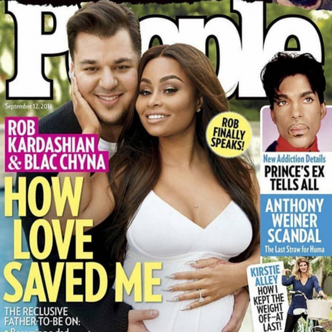 Portadas Kardashian: Rob y Blac Chyna, a punto de ser papás