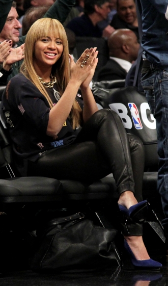 Looks NBA de Beyoncé: así viste la auténtica reina