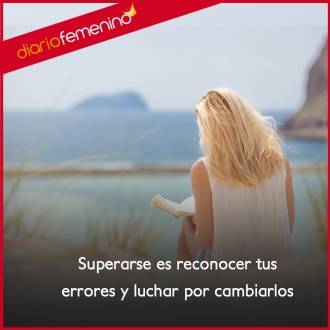 Frases para superar los obstáculos: Reconoce tus errores