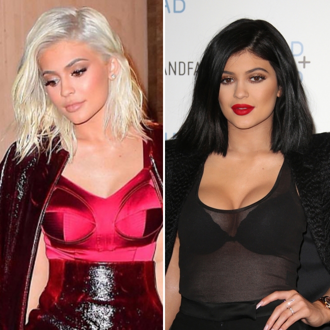 Cambios de looks de famosas: Kylie Jenner, la copia de Kim Kardashian