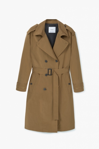 Los básicos de JLo: Trench largo