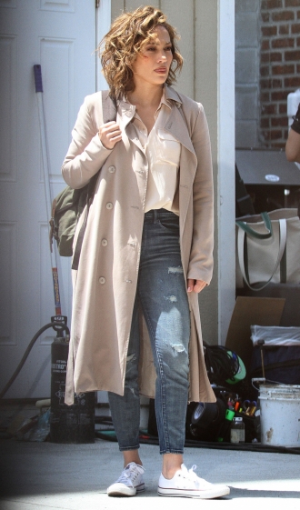 Jennifer Lopez, el look casual de la detective de NY
