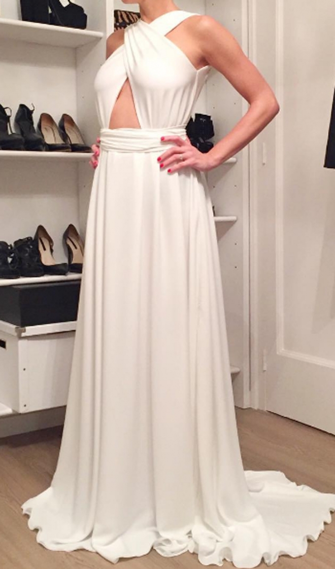 Un vestido de novia muy sexy de Ze García