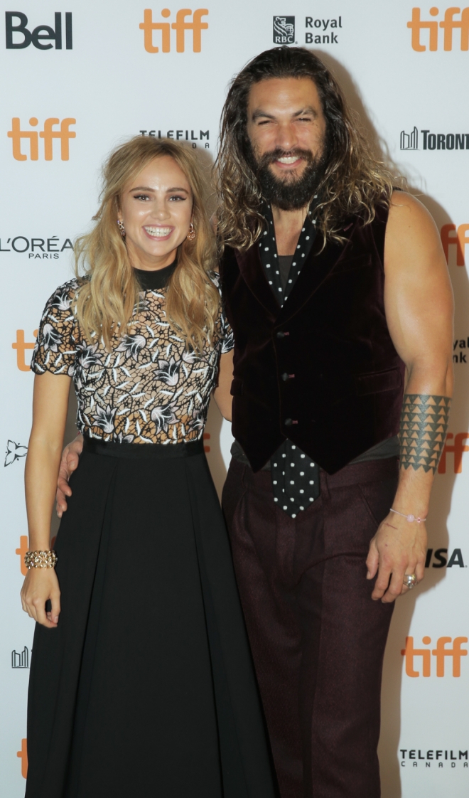 Festival de Cine de Toronto 2016: Suki Waterhouse y Jason Momoa