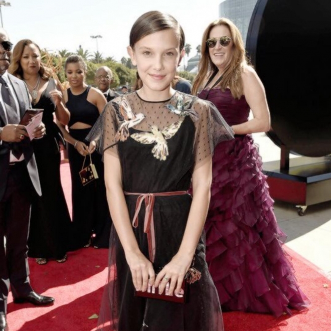 Gala de los premios Emmy: Millie Bobby Brown