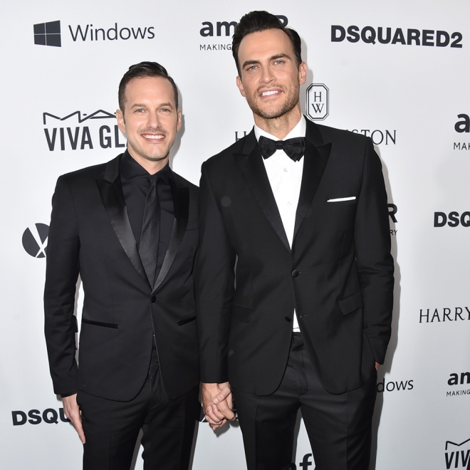 Famosos papás en 2016: Cheyenne Jackson y Jason Landau