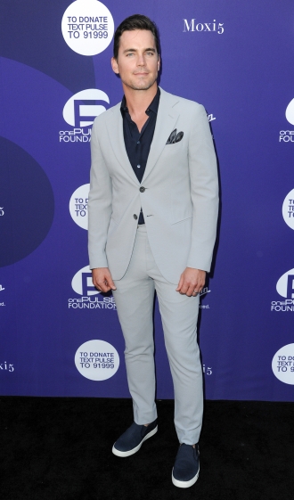 Matt Bomer, look 'sport chic'
