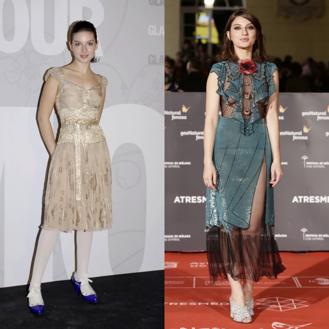 El antes y el después de María Valverde