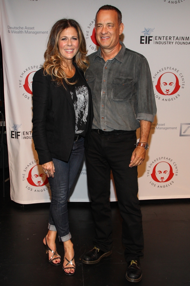 Tom Hanks y Rita Wilson, puro amor Tom Hanks y Rita Wilson, puro amor