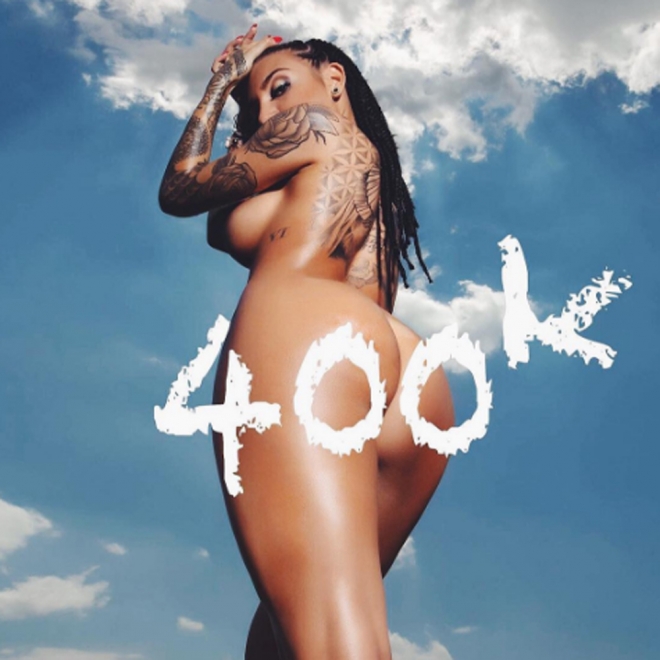 Paula González, completamente desnuda en Instagram