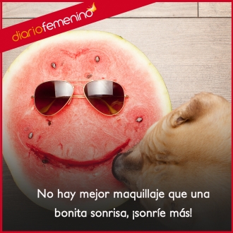 Frases para sonreír: el mejor maquillaje