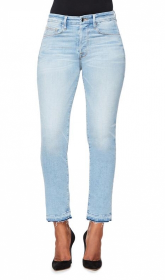 Good American: los pantalones claros de Khloé Kardashian