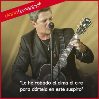 Frases de amor de Alejandro Sanz: El alma al aire
