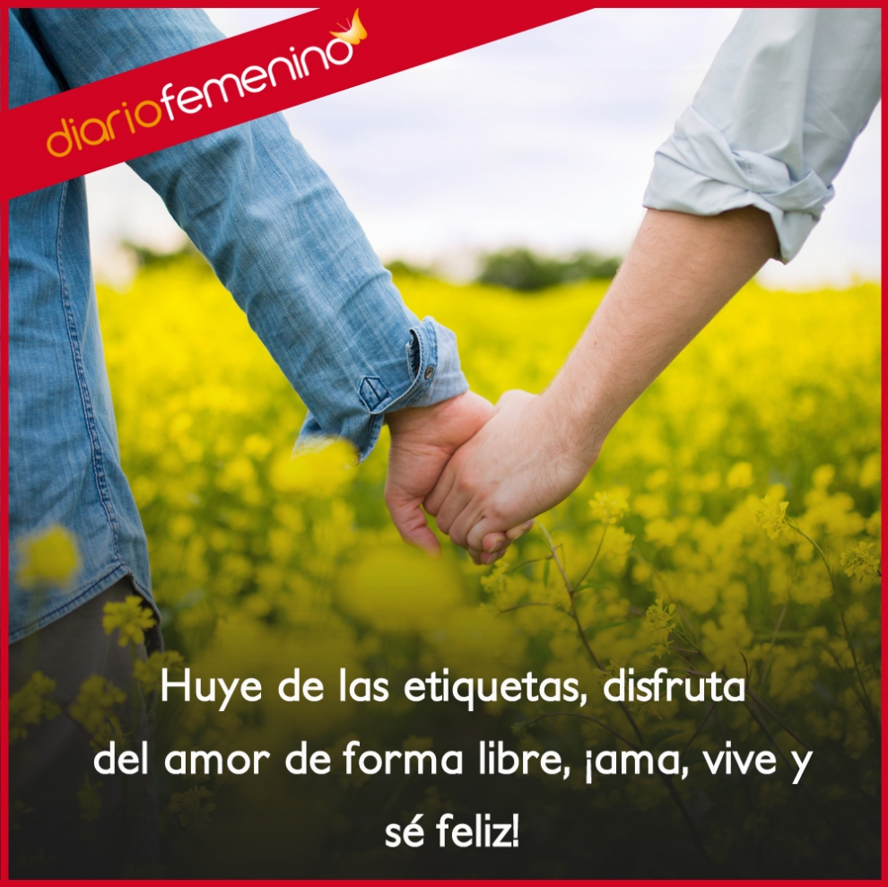 Frases sobre el amor libre huye de las etiquetas