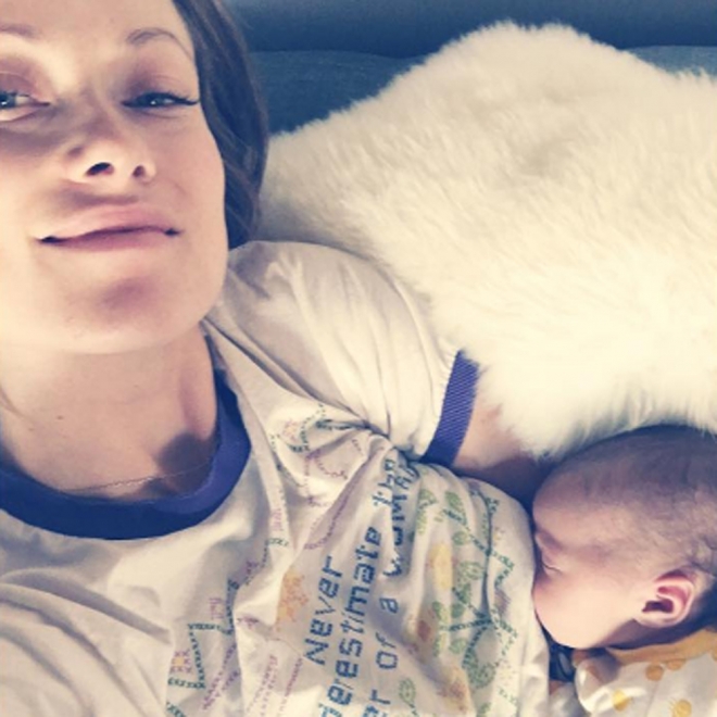 Lactancia materna: Olivia Wilde, una mamá orgullosa
