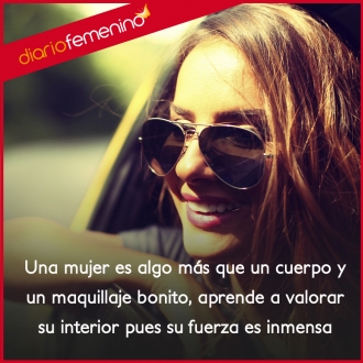 Frases para mujeres: eres más que una cara bonita