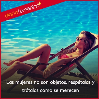 Frases para mujeres: no eres un objeto