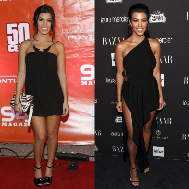 El Antes Y El Después De Kourtney Kardashian 
