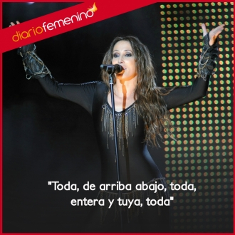 Frases de amor de Malú: 'Toda'