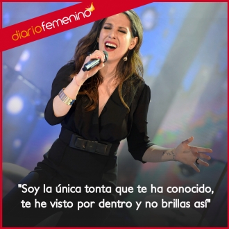 Frases de amor de Malú: 'Deshazte de mí'