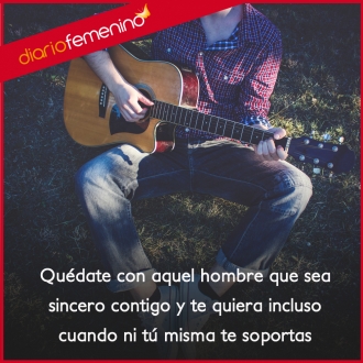 Frases sobre hombres: quédate con el que sea sincero
