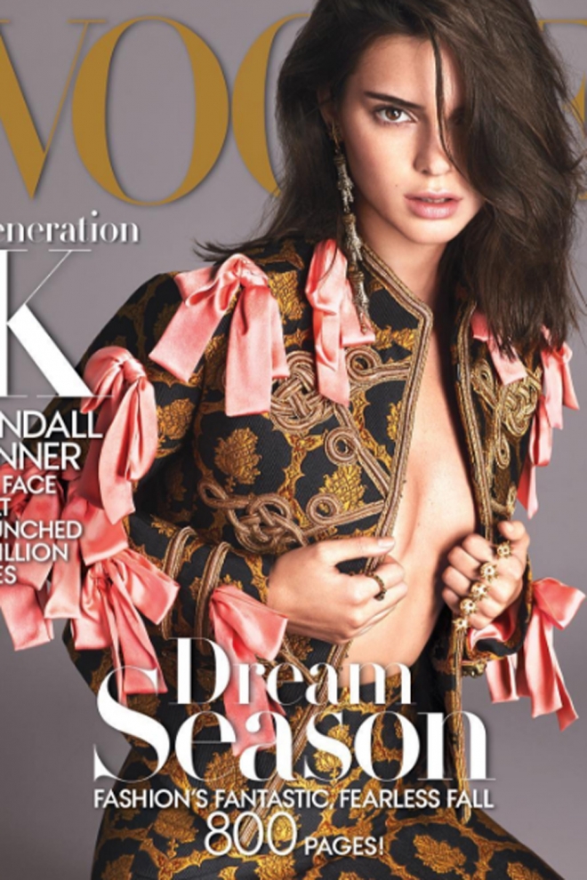 Kendall Jenner, en la portada de VOGUE USA