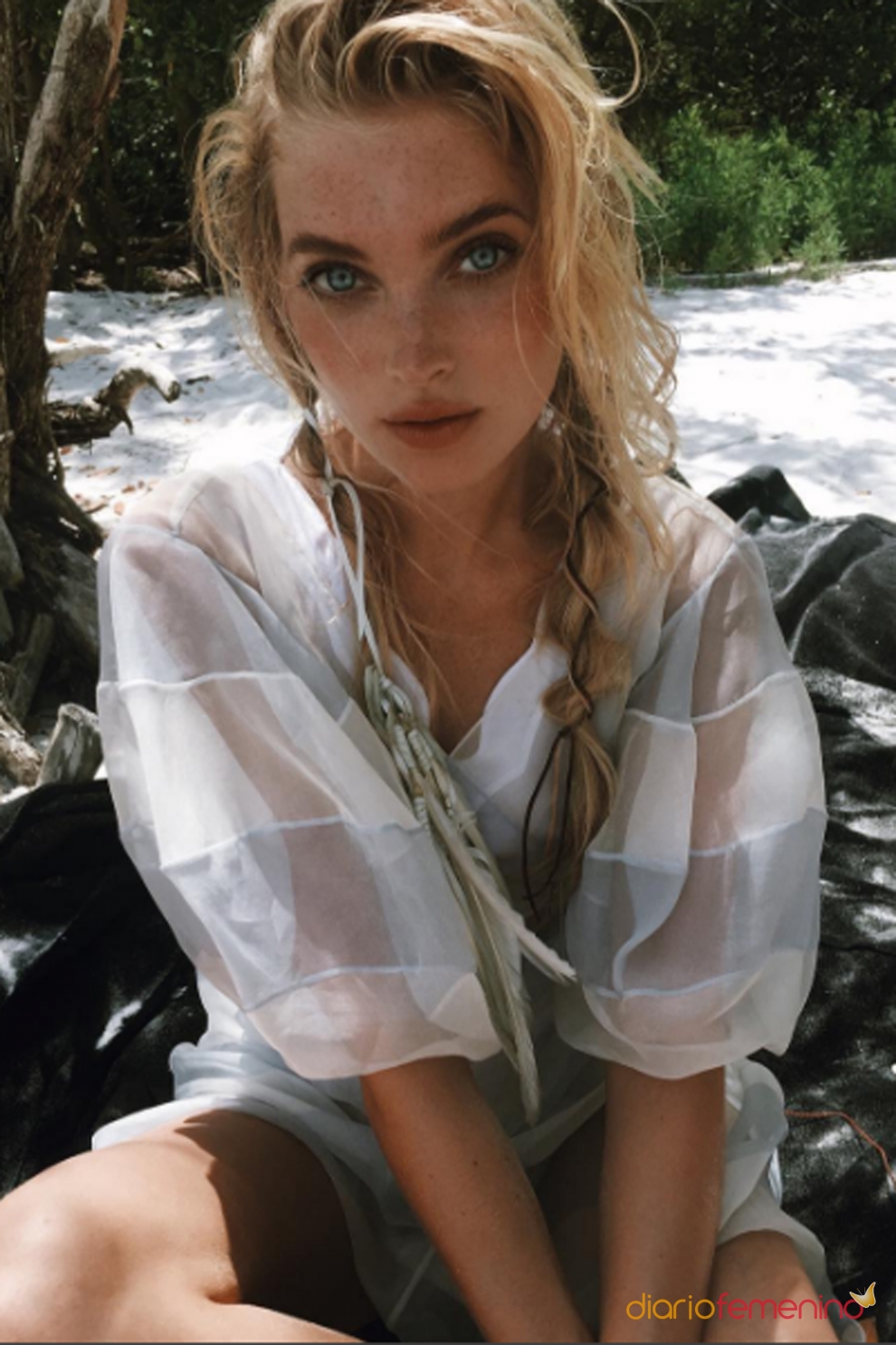 La belleza natural de Elsa Hosk en Instagram