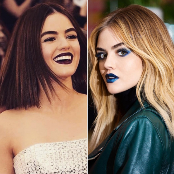 Cambios de look de famosas: Lucy Hale, siempre guapa