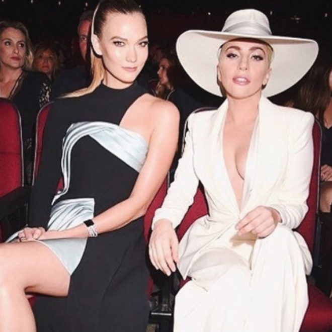 AMAs 2016 en Instagram: Lady Gaga y Karlie Kloss