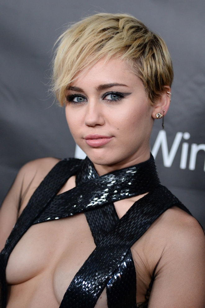 Cortes de pelo corto de famosas: Miley Cyrus
