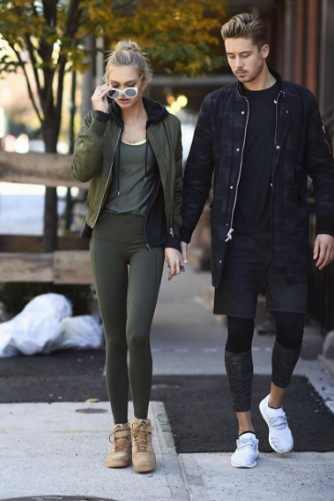 El estilo en pareja de Romee Strijd y Laurens van Leewen