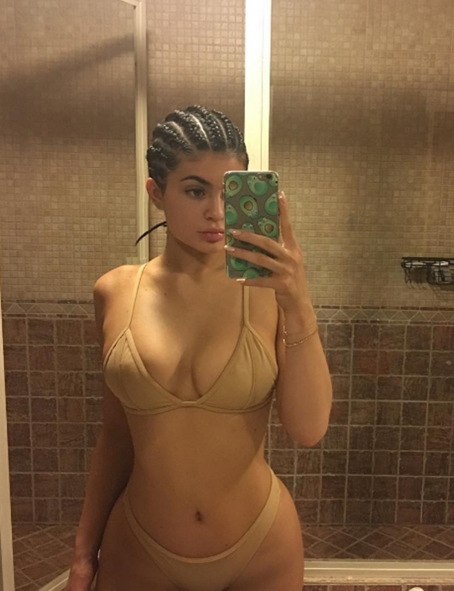 Kylie, reina del 'selfie' en bikini
